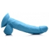 Pop 7.5in Dildo W/ Balls - Blue