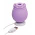 Inmi Bloomgasm Wild Rose 10x Purple Suction Clit Stimulator