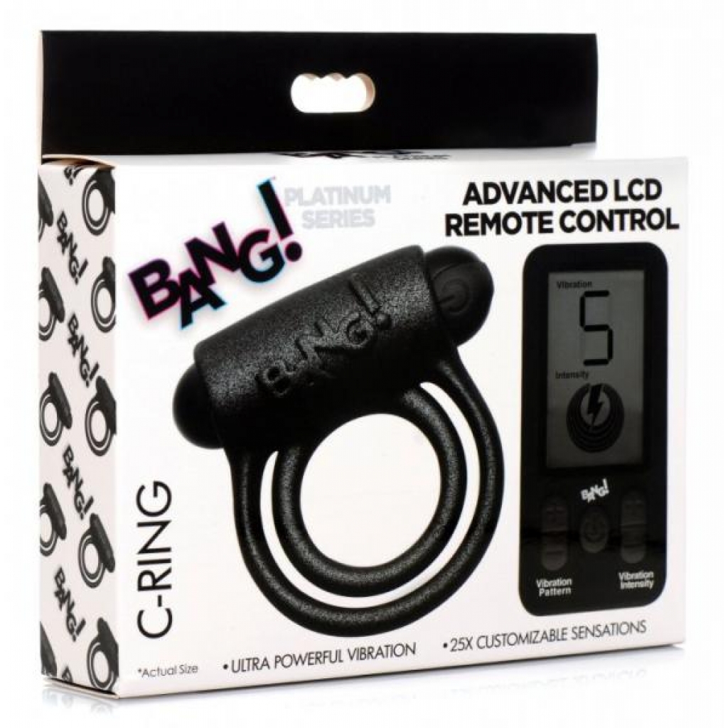 Bang! Platinum Series Penis Ring with Remote Control