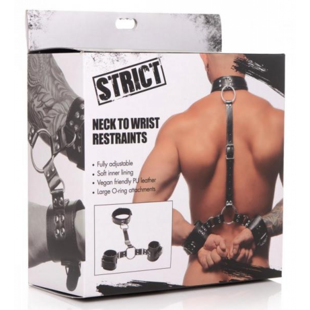 Strict Neck To Wrist Restraint - BDSM Essential