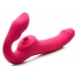 Strap U Licking & Vibrating Strapless Strap-on with Remote