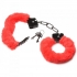 Master Series Cuffed In Furry Handcuffs - Red