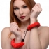 Master Series Cuffed In Furry Handcuffs - Red