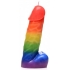 Master Series Pride Pecker Rainbow Drip Candle