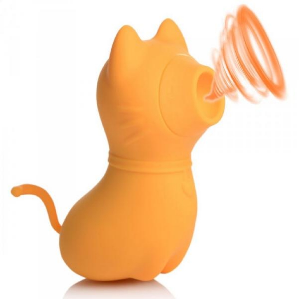 Shegasm Sucky Kitty 7x Clit Stimulator - Orange