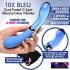 Prisms Vibra-Glass 10X Bleu Dual Ended G-Spot Vibe