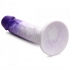 Strap U Real Swirl - Realistic Purple Dildo