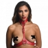 Strict Female Chest Harness - M/L - Red