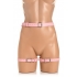 Strict Bondage Harness with Bows - Pink XL/2XL