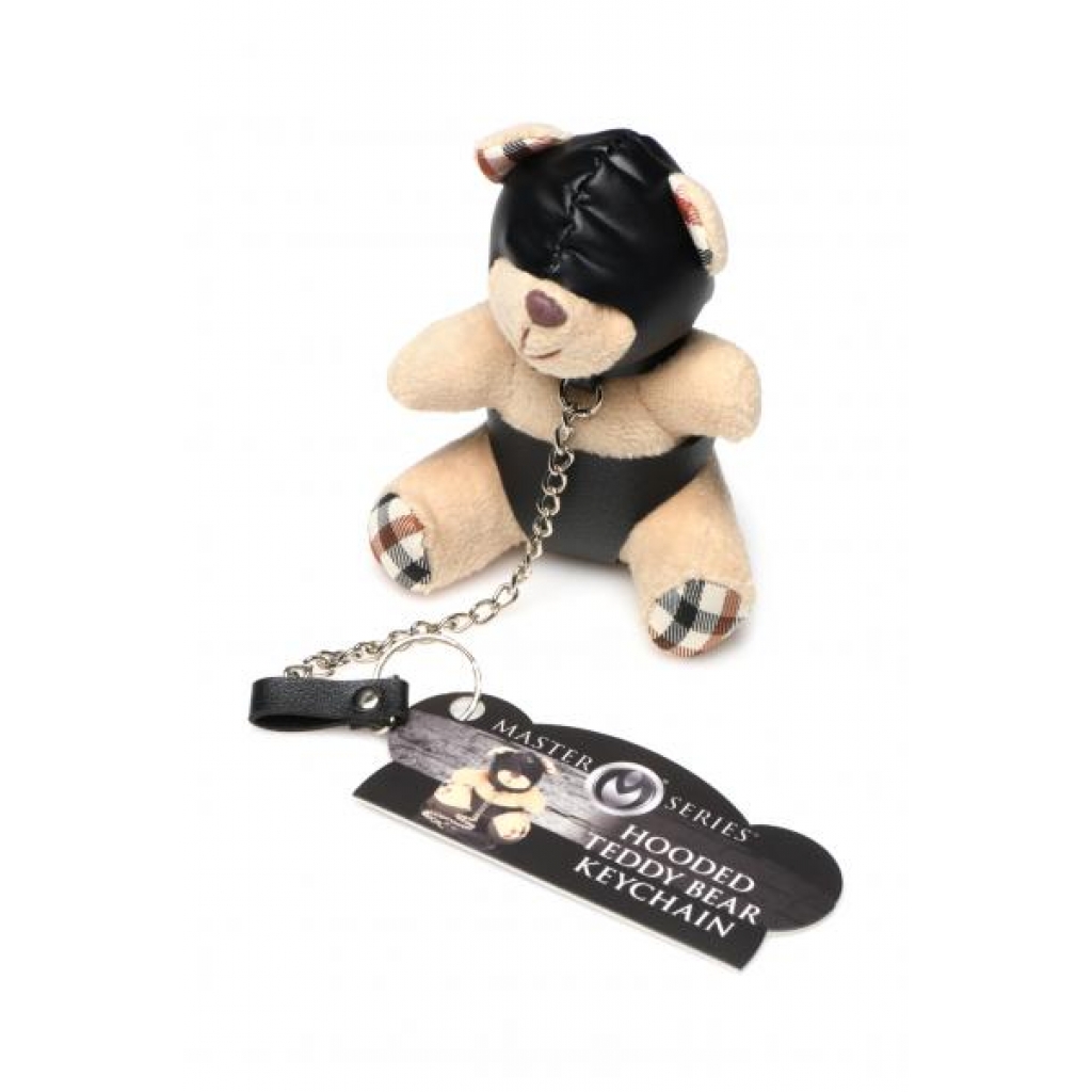 Master Series Hooded Teddy Bear Keychain - Adorable Kinky Gift