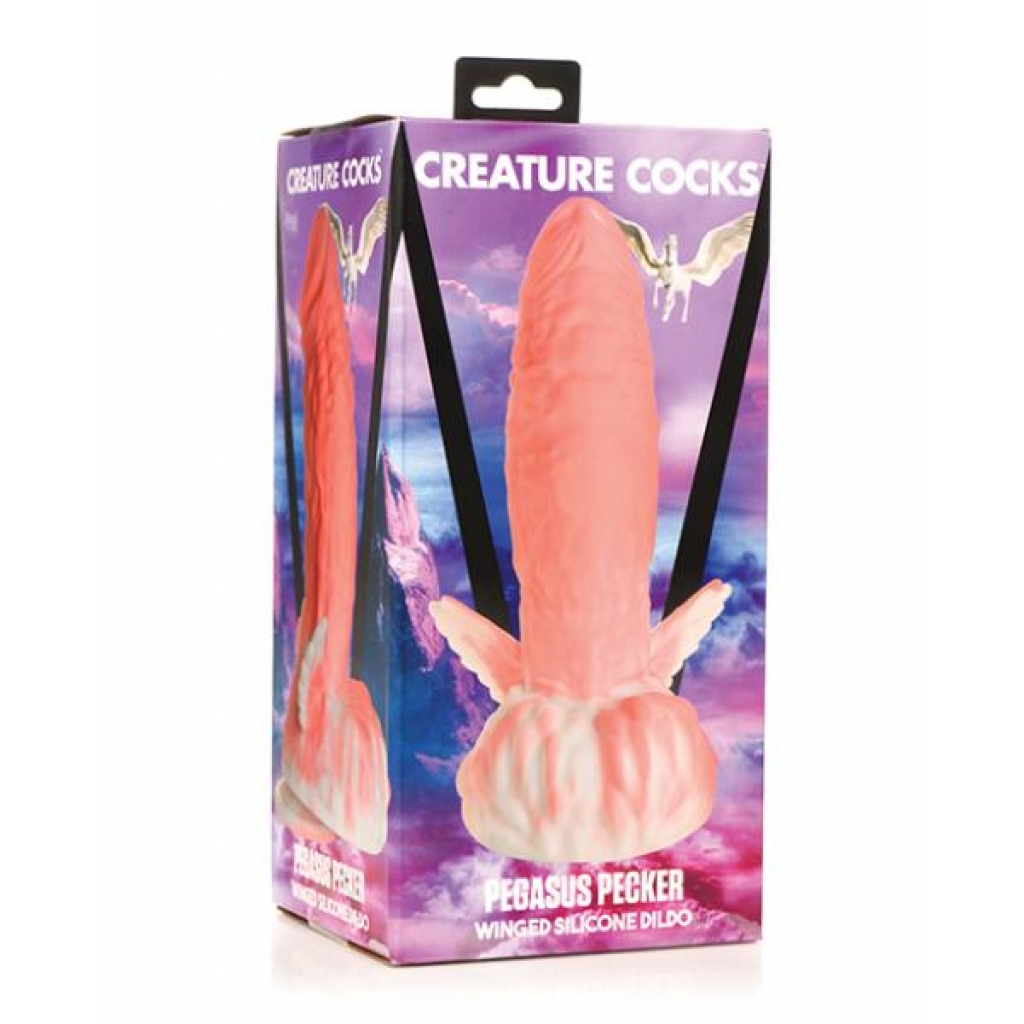 Creature Peniss Pegasus Pecker Winged Silicone Dildo