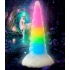 Creature Peniss Uni-glow Glow In The Dark Rainbow Dildo