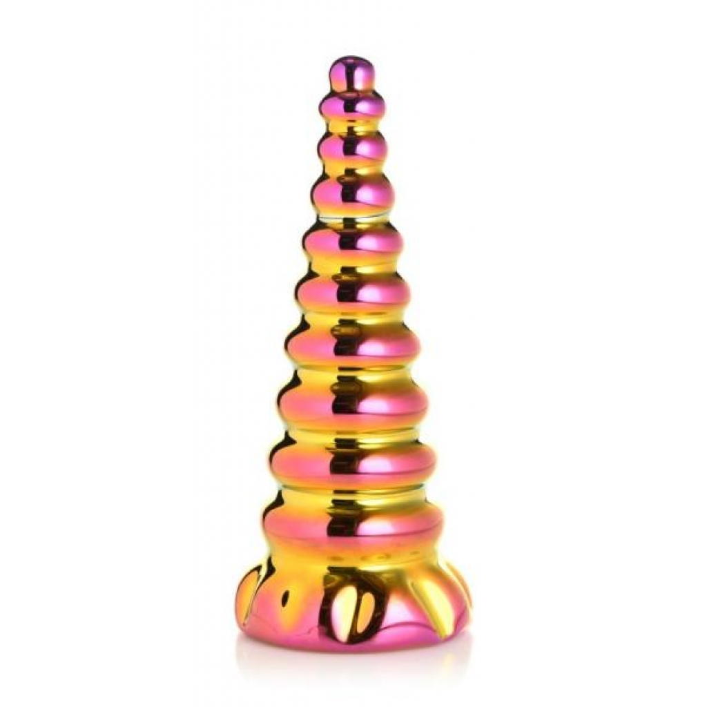 Creature Peniss Twilight Rainbow Glass Dildo