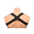 Master Series Elastic Chest Harness with Arm Bands - L/XL