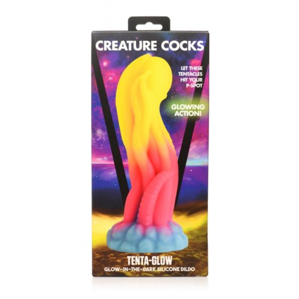 Creature Peniss Tenta-glow Glow In The Dark Dildo