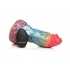 Creative Peniss Rainbow Phoenix Vibrating Silicone Dildo