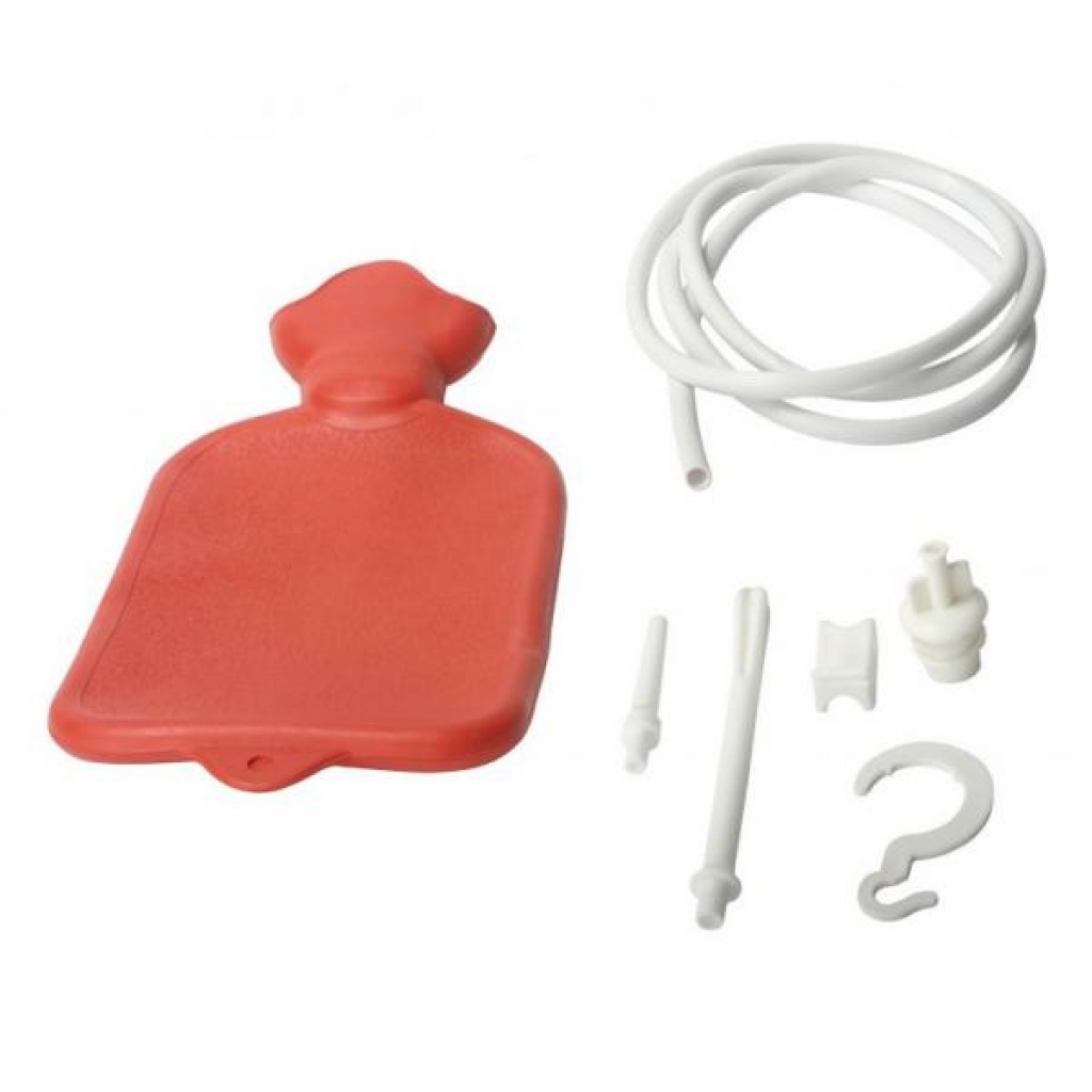 Bag System Economy Enema Set - Red